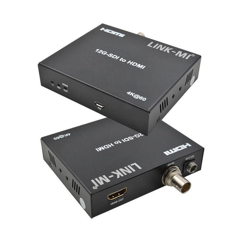 Hỗ trợ chuyển đổi video 12G 6G 3G SDI sang HDMI YUV4:22 tối đa 120m