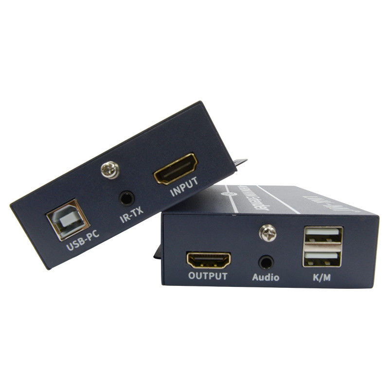 120m 4K KVM Extender HDMI Over Cat 6 / Cat6e Cable cho chuột bàn phím