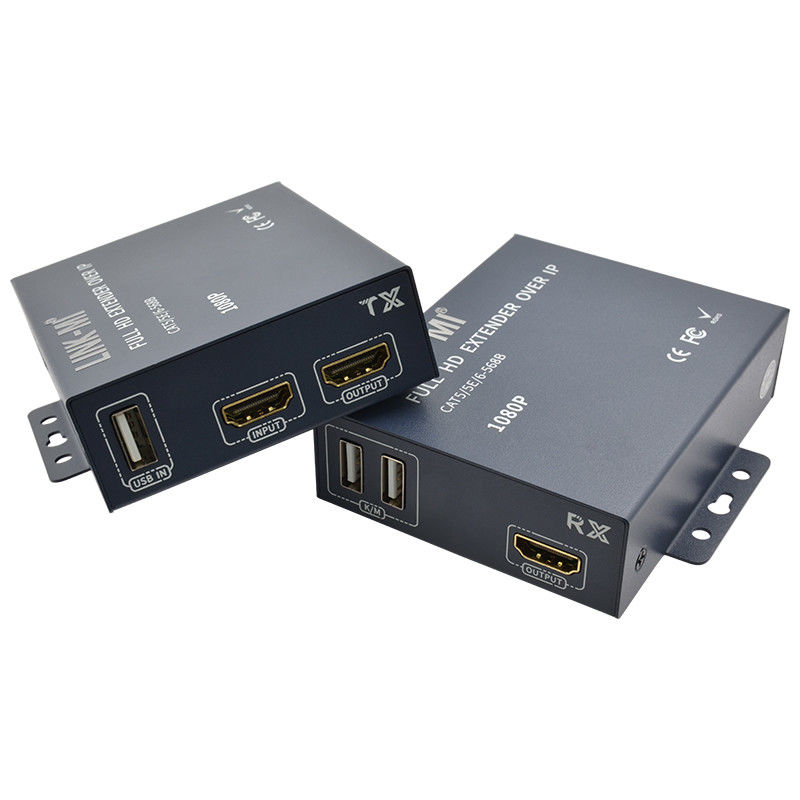 200M 1080p HDMI KVM Extenderhdmi HDMI qua TCP/IP với Loop Out Point To Multi Point