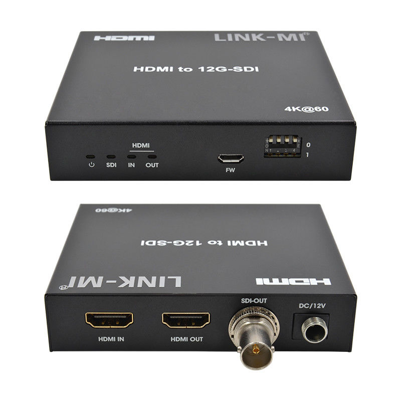 Chuyển đổi 4K HDMI sang SDI với hỗ trợ Loop Out 12G 4K @ 60Hz EDID Max 120m