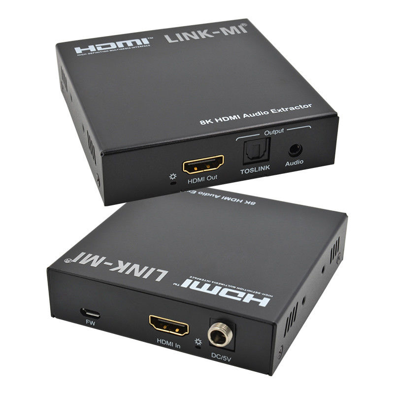 Máy thu âm HDMI 2.1 Audio Splitter 4k Hỗ trợ 8K 60Hz YUV4:2:0 CEC