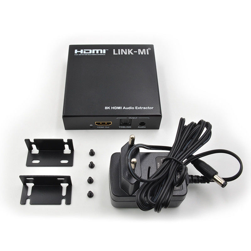 Máy thu âm HDMI 2.1 Audio Splitter 4k Hỗ trợ 8K 60Hz YUV4:2:0 CEC