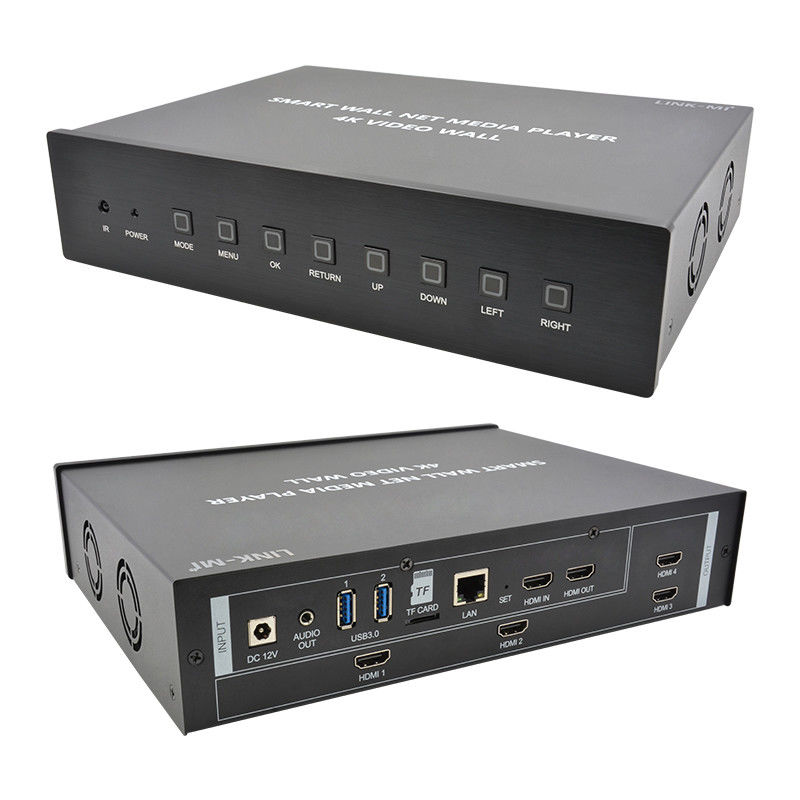 HDMI 2X2 4K Video Wall Controller Media Player TV Wall Processor Cho 4 TV