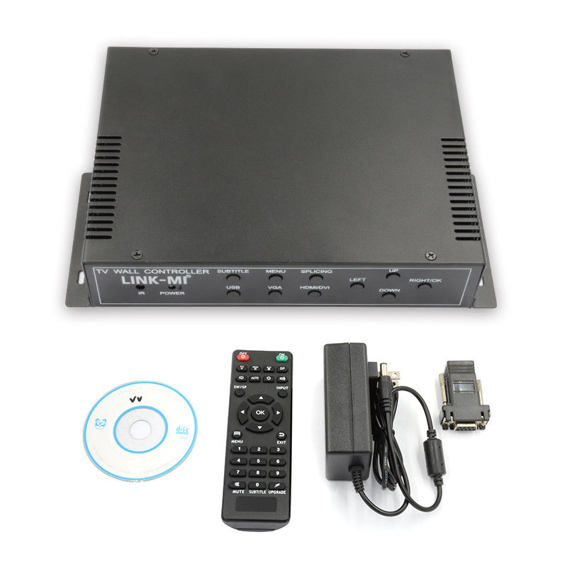 2X2 HDMI Video Wall Controller Hỗ trợ 1X4 1X3 1X2 TV Splicing Box cho 4 màn hình