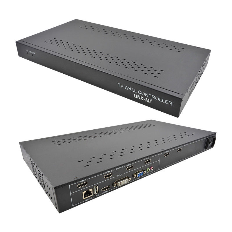 6 kênh HDMI Video Wall Controller 2X3 LED Wall Controller cho 6 TV Splicing