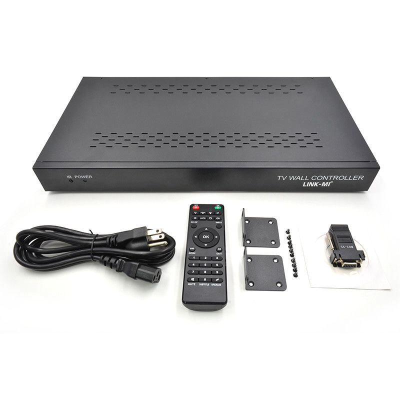 12 kênh 3X3 2x2 TV Wall Controller 3x4 Video Wall Display Controller 3.5mm