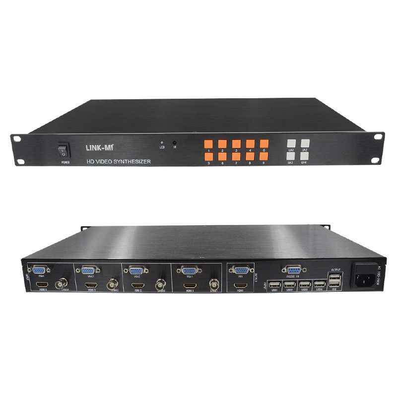 4In 1Out HD HDMI Multi Viewer Synthesizer VGA CVBS HDMI 4x1 Quad Multi Viewer