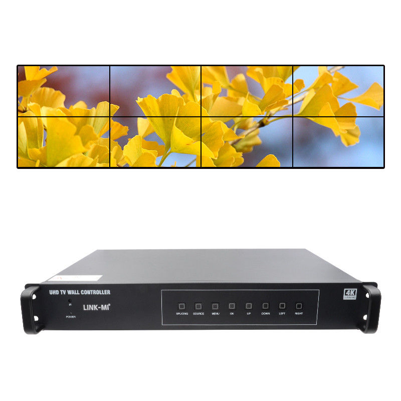 2X4 TV HDMI Wall Controller 4K 60Hz 2X3 Video Wall Processor 2X2 Cho 8 đơn vị hiển thị