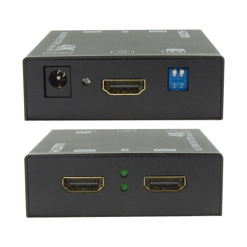 1X2 4K HDMI Extender Splitter Hỗ trợ 4K2K EDID 3D 2 cổng Video Splitter