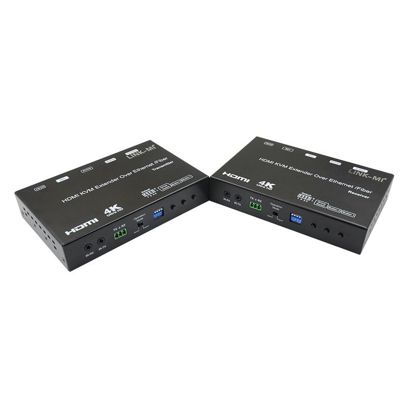 4K AV Over IP Sợi HDMI KVM Extender Hỗ trợ Unicast Multicast Với USB RS232