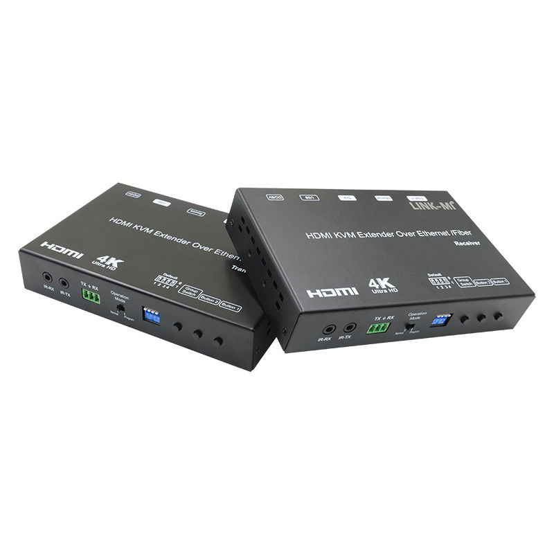 4K AV Over IP Sợi HDMI KVM Extender Hỗ trợ Unicast Multicast Với USB RS232