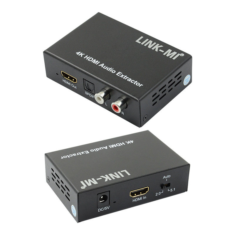 2K 4K HDMI Audio Extractor cho Apple TV Blu-Ray Player Hỗ trợ 3D EDID