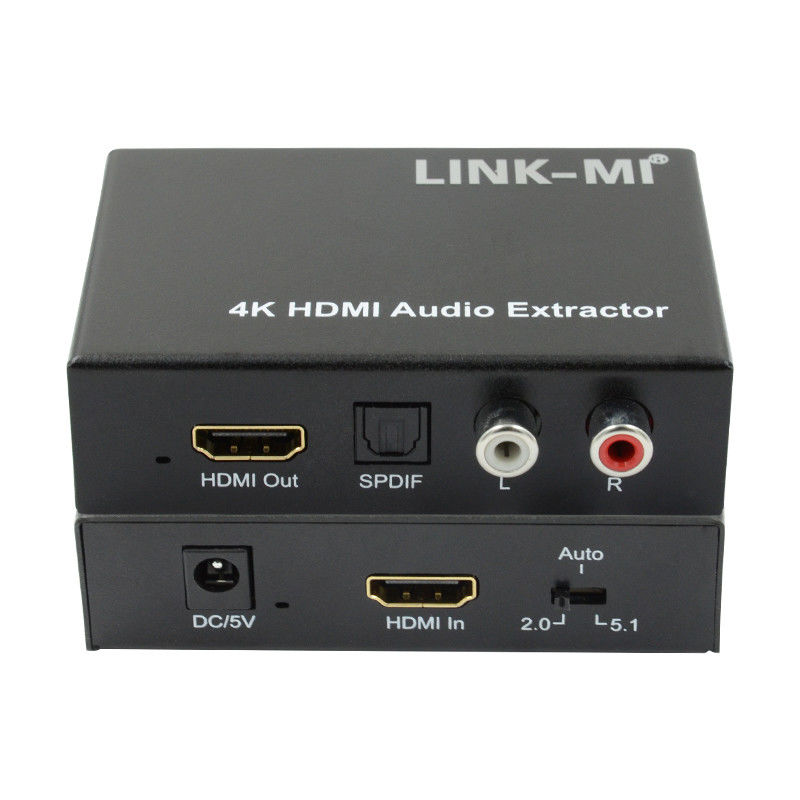 2K 4K HDMI Audio Extractor cho Apple TV Blu-Ray Player Hỗ trợ 3D EDID