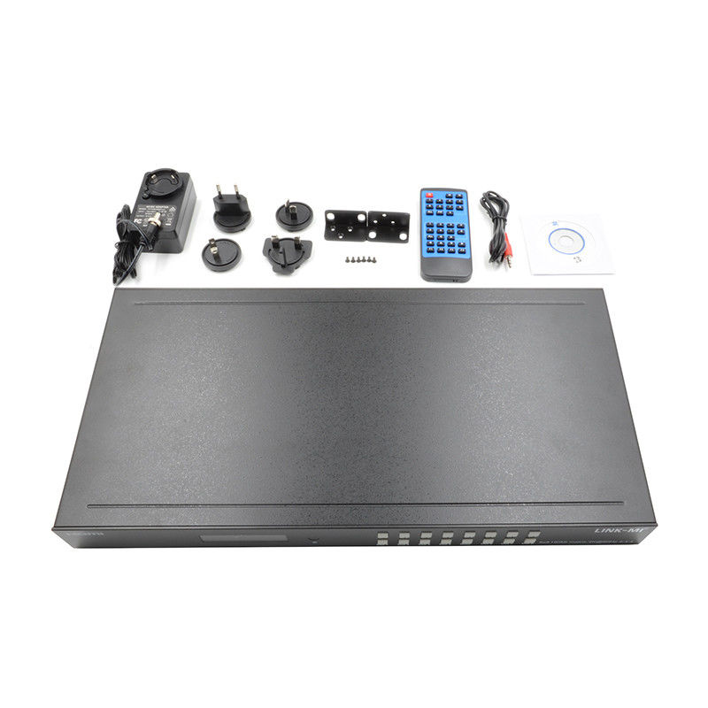 8x8 4K HDMI Modular Matrix Switcher với SPDIF Out IP Web GUI Control cho 8 màn hình UHD