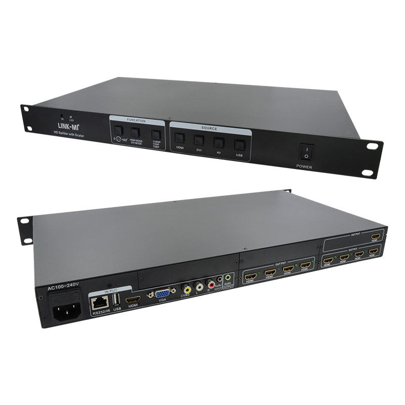 4X20 HDMI Splitter 4K với Scaler Hdmi Audio Splitter 4k 4 đến 20 kênh