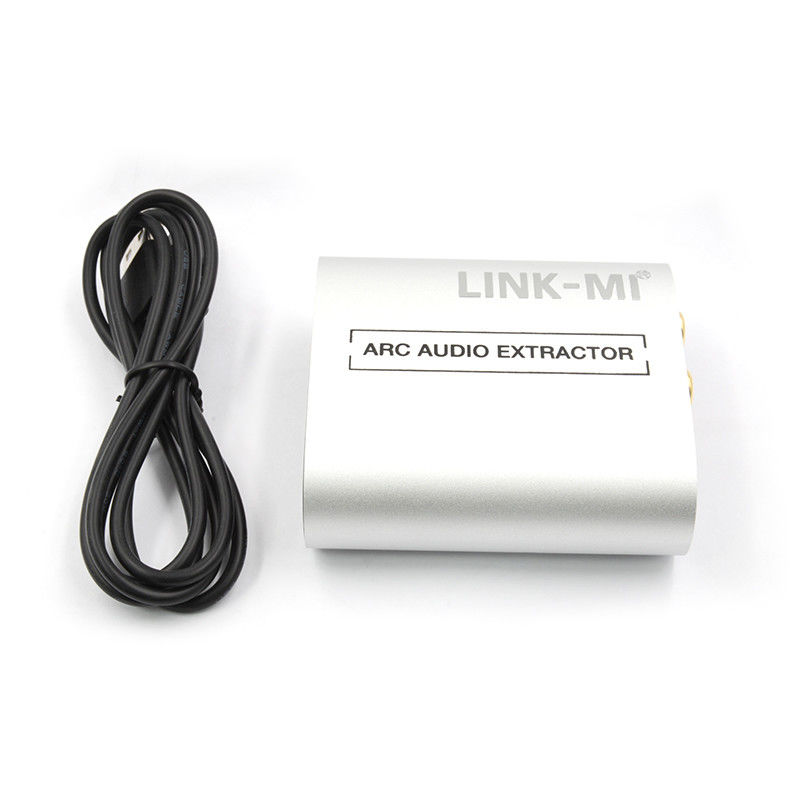 1.4 HDMI ARC Audio Extractor Hdmi Splitter Audio Extractor 4k cho bộ khuếch đại máy thu âm