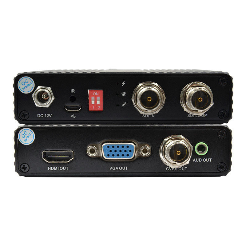 CVBS SDI sang chuyển đổi HDMI Tất cả CVBS sang HDMI SDI sang chuyển đổi video VGA 75 Ohm