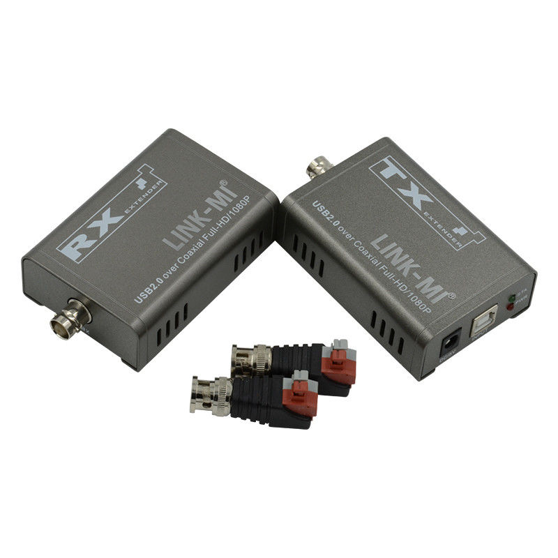 50M KVM Extender For Camera 1080P USB Extender qua cáp đồng trục Kvm qua sợi