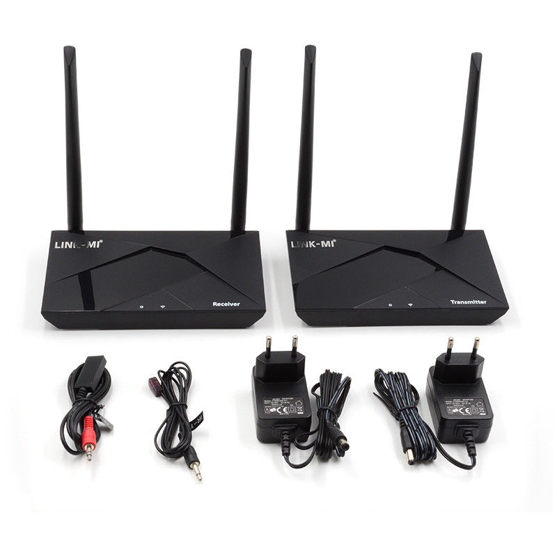 100M HDMI Extender qua không dây với hỗ trợ Loop Out 1080P 60Hz YUV 4:44 8bit