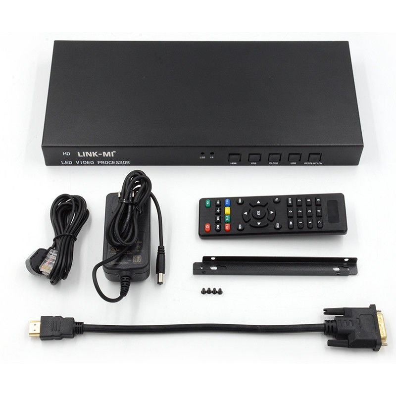 Bộ xử lý màn hình LED 3A 4 trong 1 HDMI LED Video Wall Controller