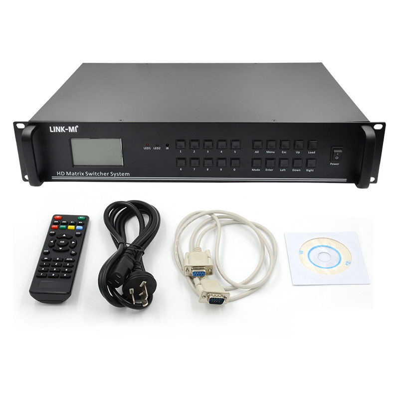 Hệ thống chuyển mạch ma trận 4K Video Audio 8X8 HDMI Ma trận RS232 TCP/IP điều khiển từ xa