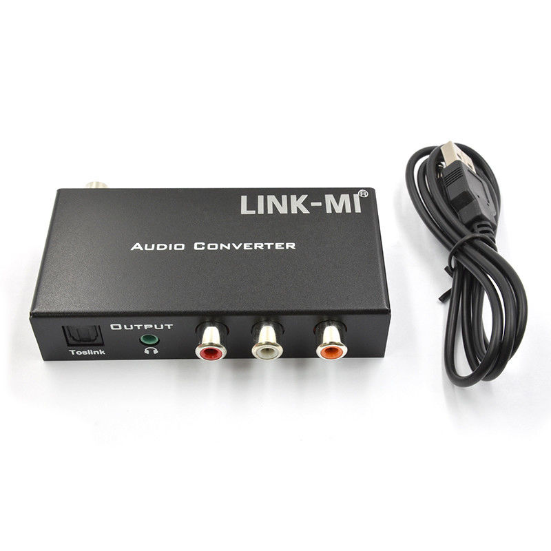 Dac Converter Digital Analog Audio Converter Hỗ trợ HDMI ARC Toslink Coax Digital Audio