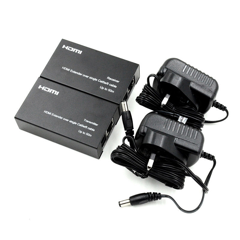 1080i SDI Extender 50m HDMI Over Cat6 Cat5eCable Với hỗ trợ chức năng EDID 1080P