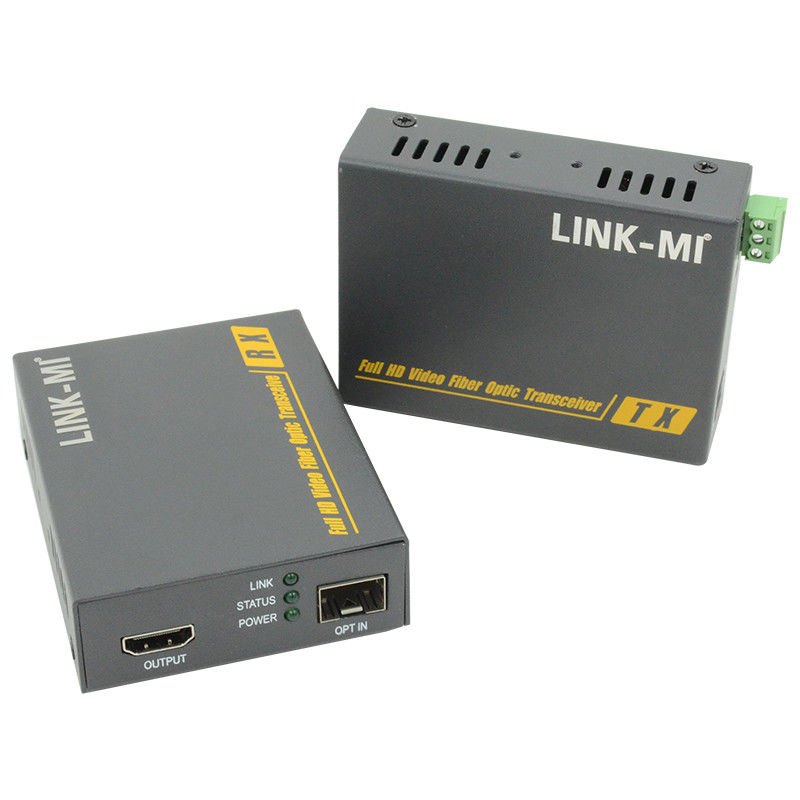 2km HDMI Fiber Optic Extender Hỗ trợ 3D 4K EDID Video Extender Over Fiber