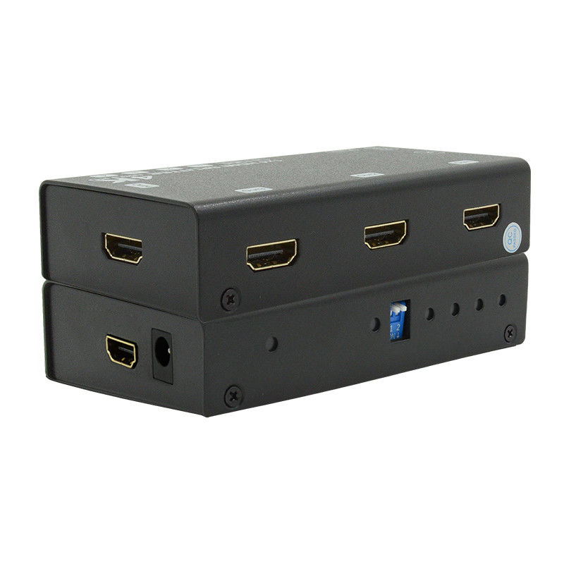 1X4 Video Splitter HDMI 4k 60Hz AV Splitter Hỗ trợ 3D EDID Cho 4 TV Ultra HD
