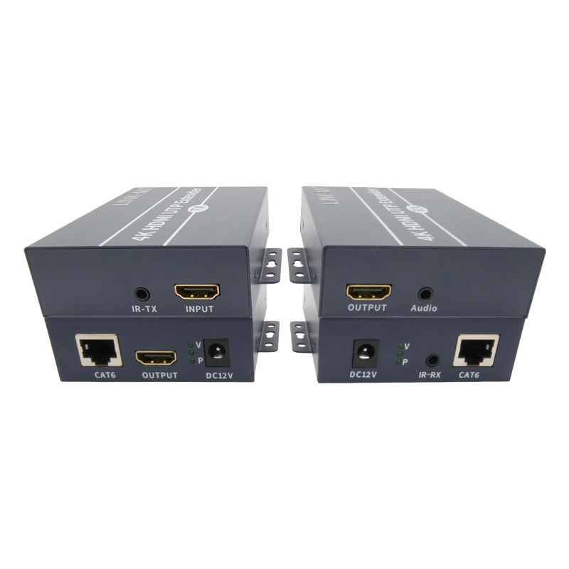 120m 4K HDMI Extender Over Cat6 Cat6e Cable Với HDMI Loop Out IR Control
