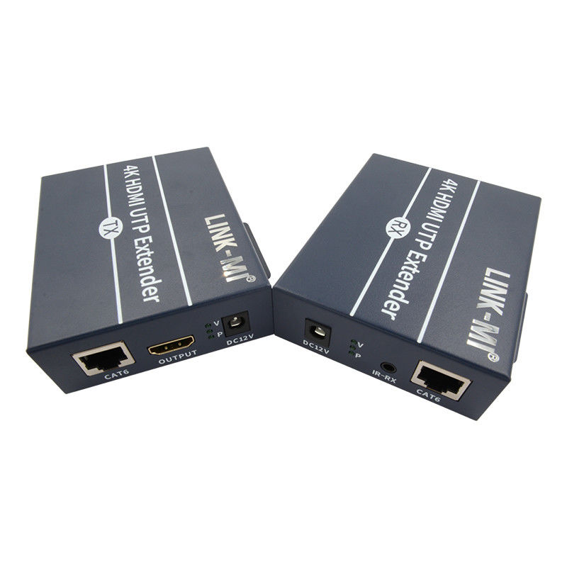 120m 4K HDMI Extender Over Cat6 Cat6e Cable Với HDMI Loop Out IR Control