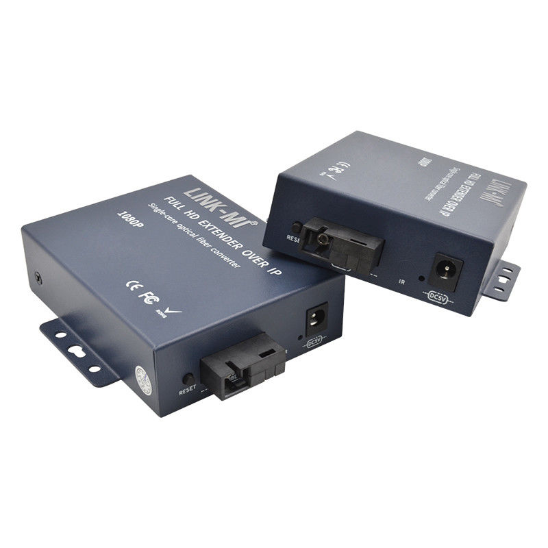 20KM HDMI Extender Over Fiber với Loop Out cho mô-đun SC / FC Fiber 1080P