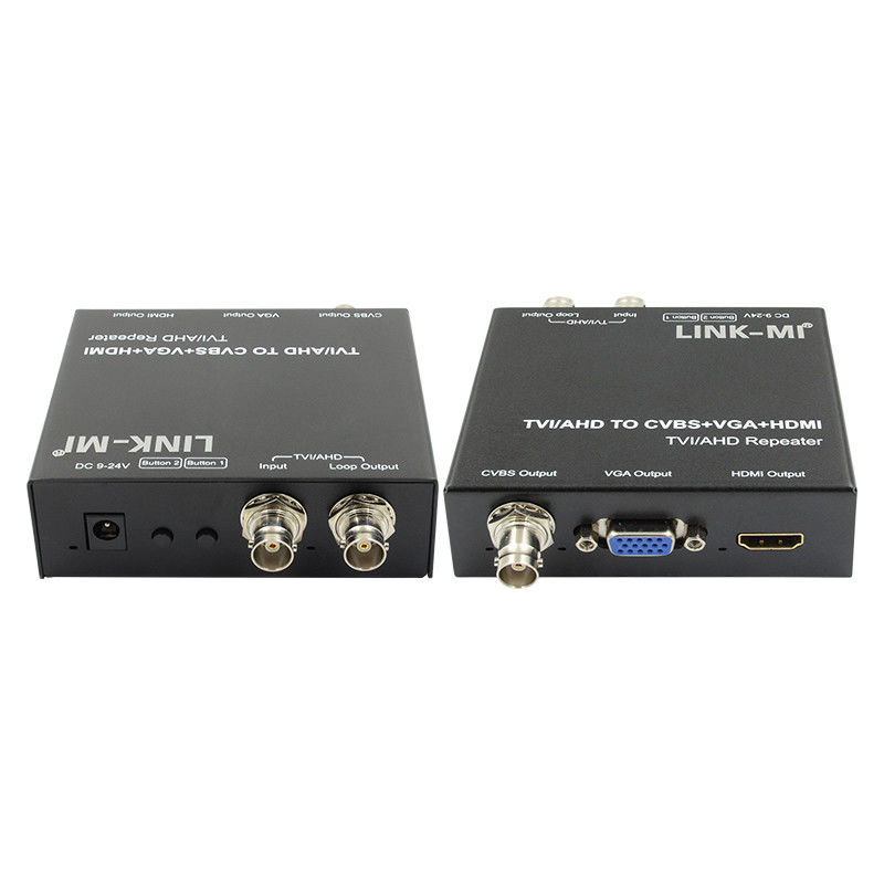 720P 60Hz AHD sang chuyển đổi HDMI TVI CVI sang chuyển đổi video HDMI CVBS VGA