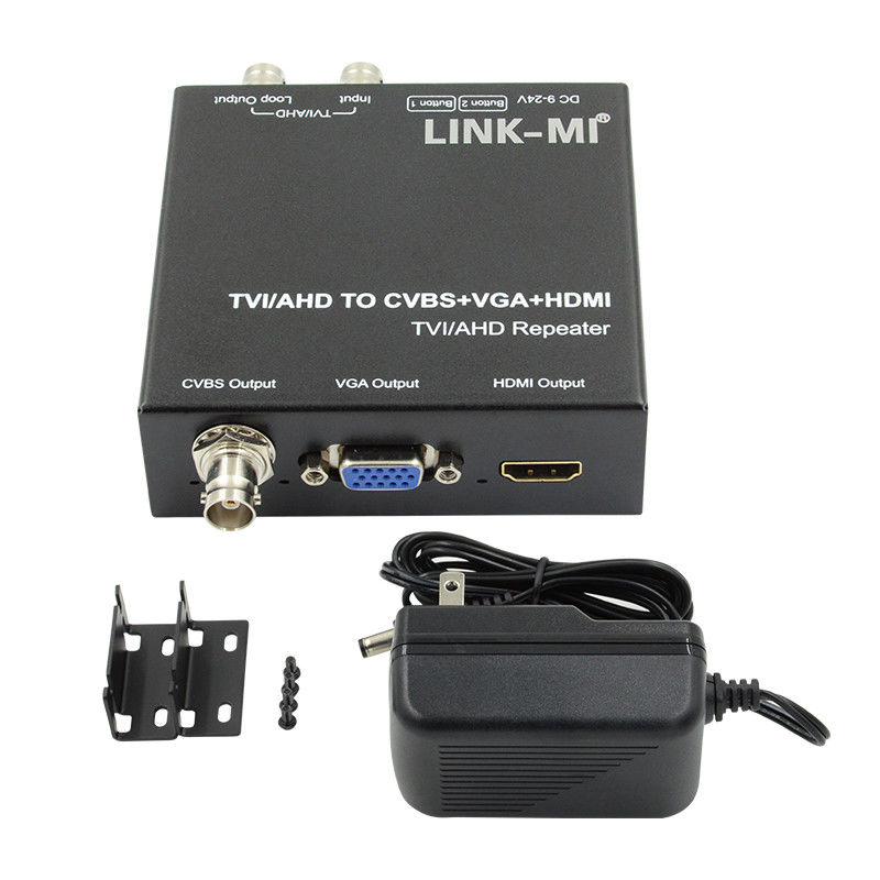 720P 60Hz AHD sang chuyển đổi HDMI TVI CVI sang chuyển đổi video HDMI CVBS VGA