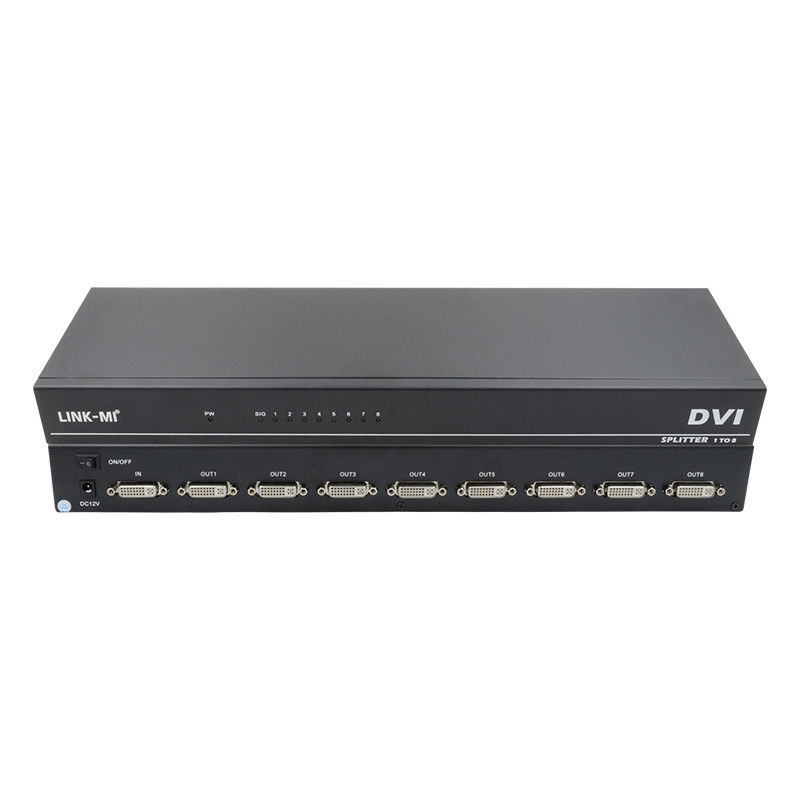 DVI D 29pin Video HDMI Switch Đàn bà HDMI Splitter 1 In 8 Out 4k