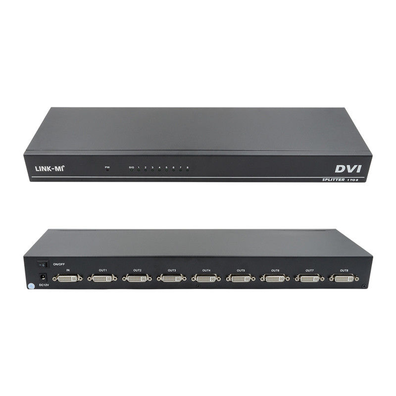 DVI D 29pin Video HDMI Switch Đàn bà HDMI Splitter 1 In 8 Out 4k