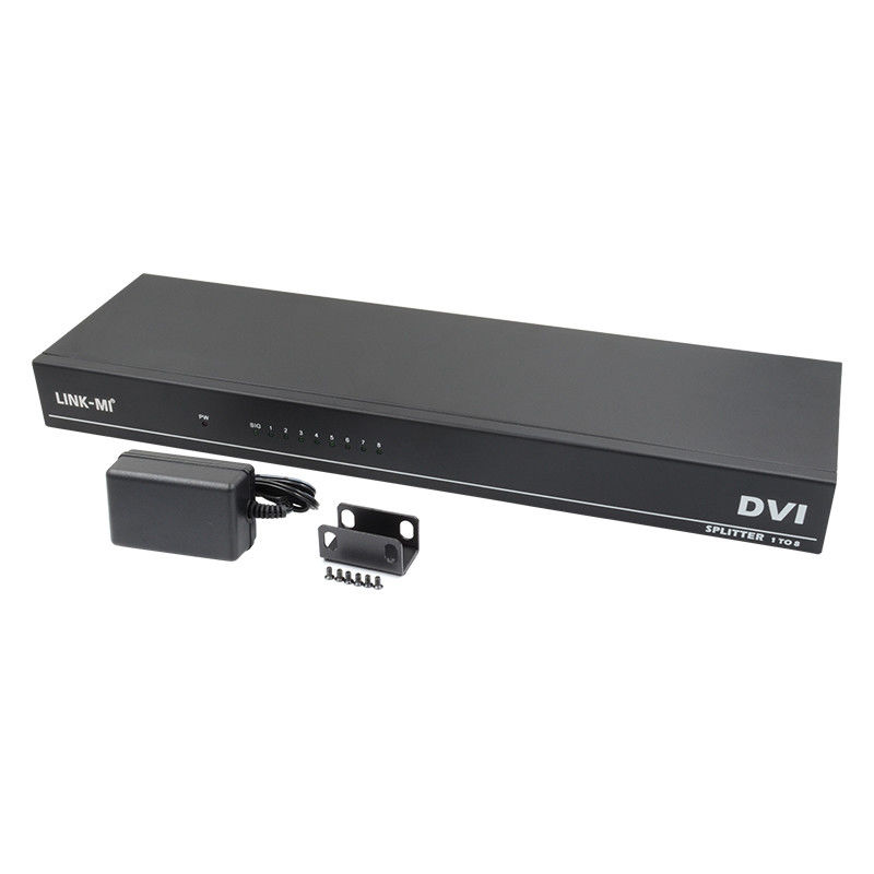 DVI D 29pin Video HDMI Switch Đàn bà HDMI Splitter 1 In 8 Out 4k