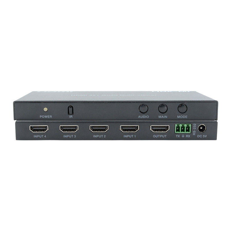 Hiệu suất cao HDMI 4x1 Quad Multi Viewer HDMI 1.4b HDCP 1.4 And DVI Compatible