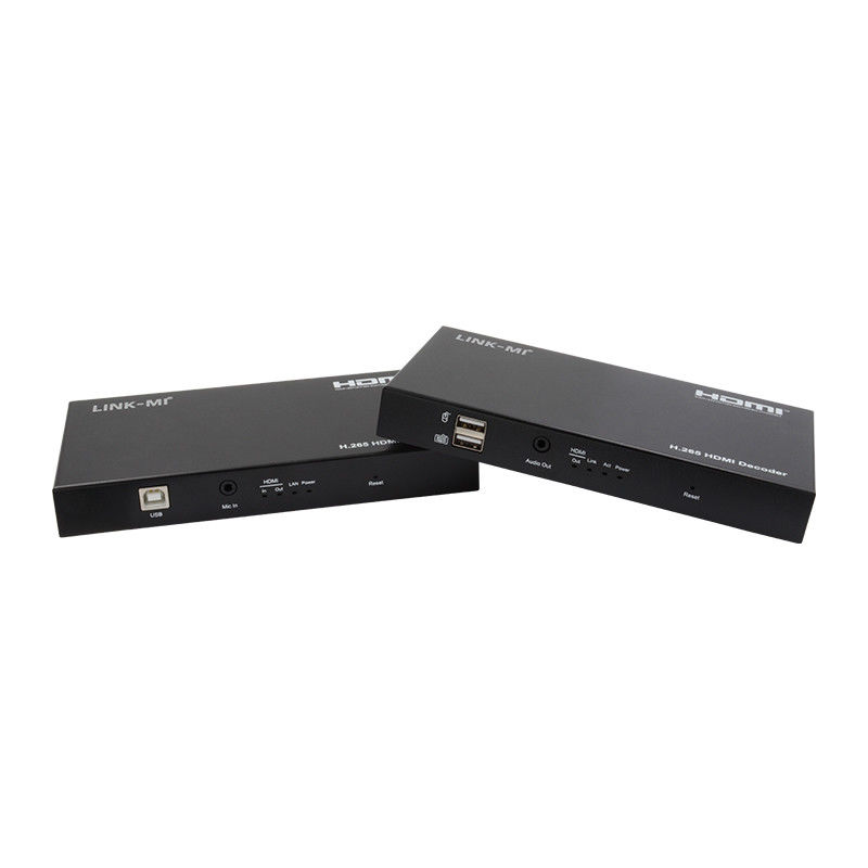 120M H.265 AV Over IP Extender làm việc với CMPSystem cho âm thanh