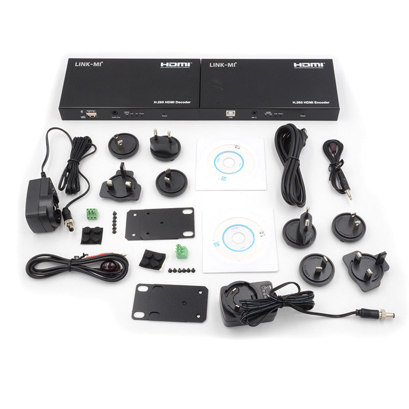 120M H.265 AV Over IP Extender làm việc với CMPSystem cho âm thanh