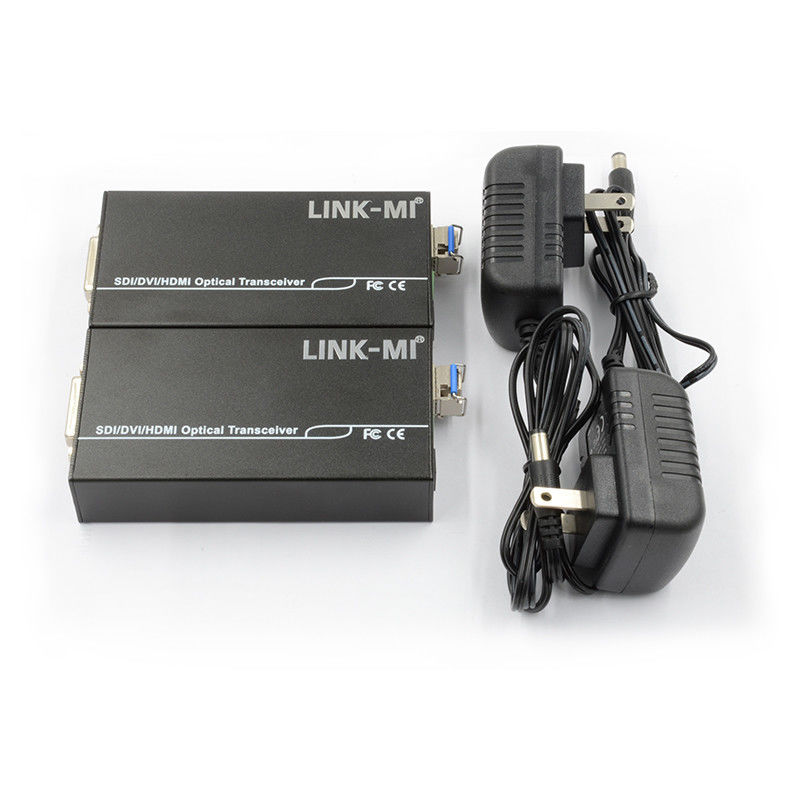 1550/1310nm Fiber Full HD Optical Transmitter and Receiver với đầu vào âm thanh 3,5 mm