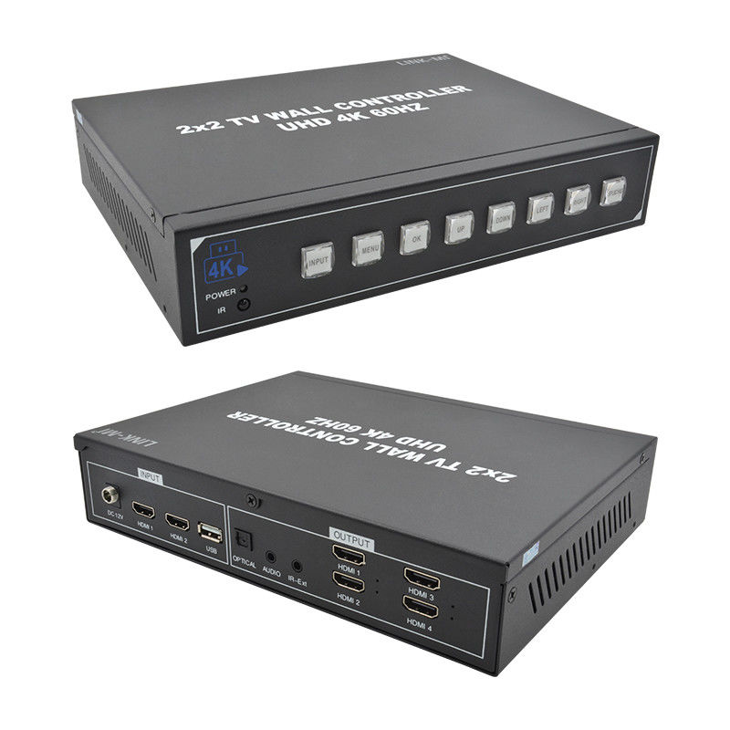 1X4 1X3 1X2 2X1 3X1 4X1 Bộ xử lý tường TV UHD cho độ phân giải đầu vào tối đa 3840x2160 60Hz