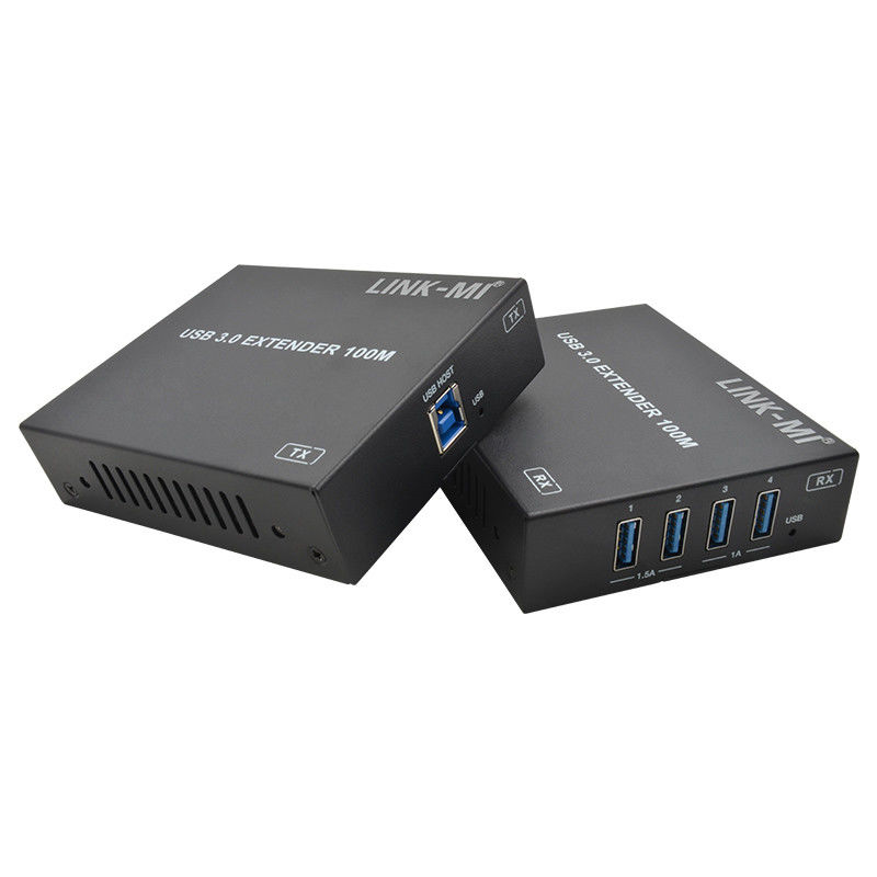 AC 100-240V 50/60Hz Input USB 3.0 Extender 100m Tốc độ và kết nối ổn định