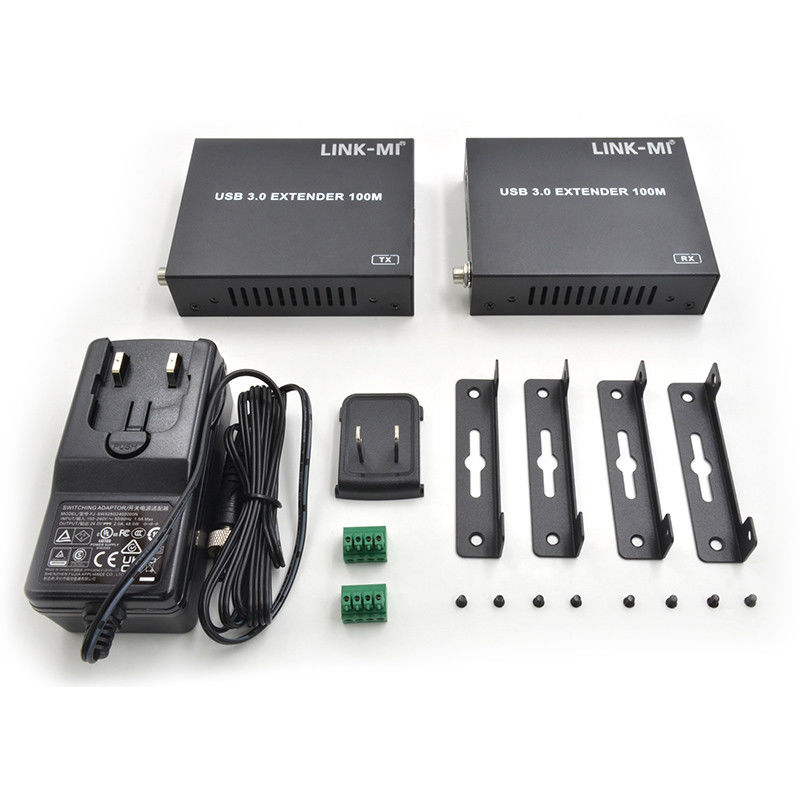 AC 100-240V 50/60Hz Input USB 3.0 Extender 100m Tốc độ và kết nối ổn định