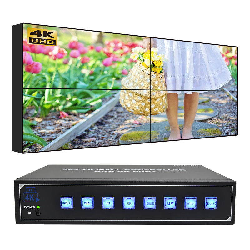 Bộ điều khiển tường video 4K cho tối đa 4 TV USB HDMI bộ điều khiển tường video 2x2